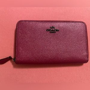 Purple maroon wallet